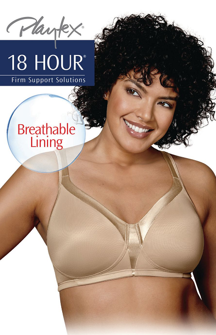 PLAYTEX P4803 Wire-Free Breathable Lined Bra Nude – monyxliquidation